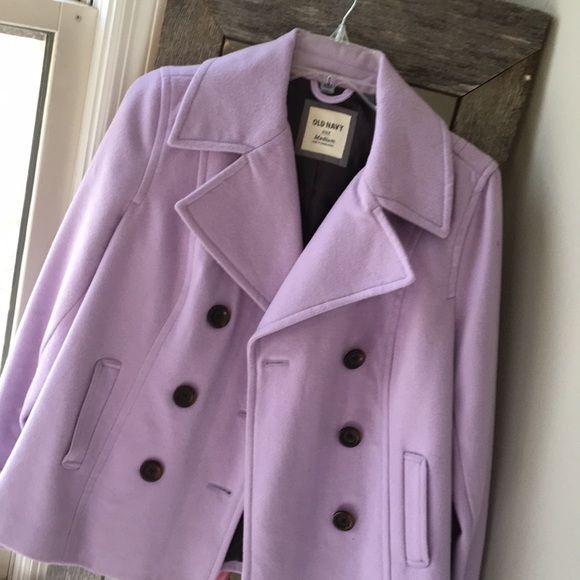 lilac peacoat